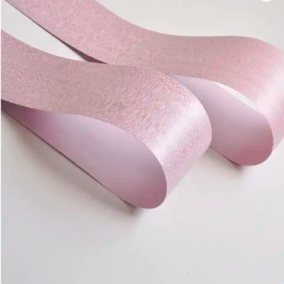 Pink Lace Dyed Wood Veneer Natural Wear Resistant 0.6mm-3mm For Crafts