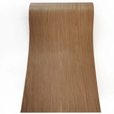 E2 Reconstituted Walnut Veneer 0.45mm Furniture Wood Sheet Coverings Skin
