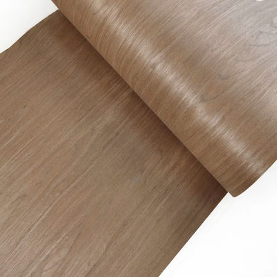 E2 Reconstituted Walnut Veneer 0.45mm Furniture Wood Sheet Coverings Skin