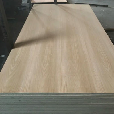 Composite Hardwood Veneered Plywood , 4x8 Feet Birch Faced Poplar Plywood